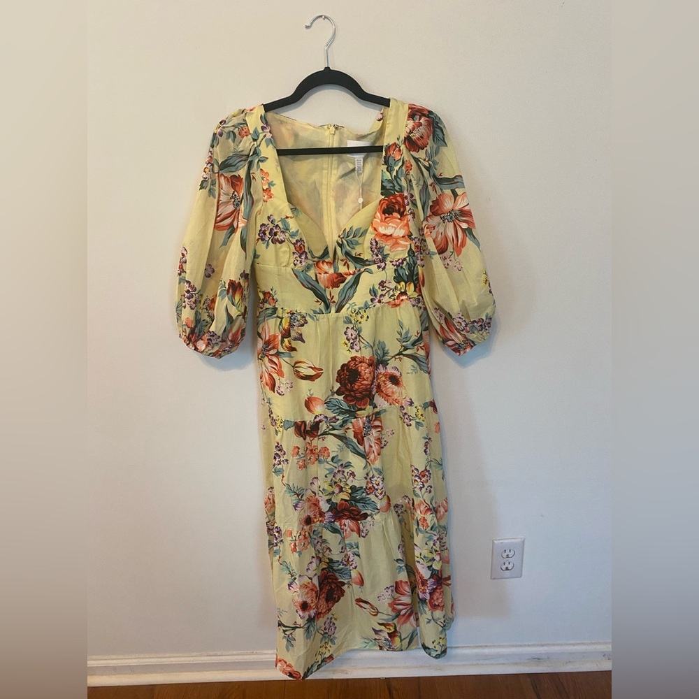 Alice McCall Baby Dee Midi Dress in Buttercup SZ 6 NWT - Picture 2 of 5